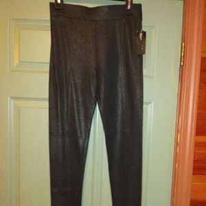 Size 6 Black Faux Leather Pants